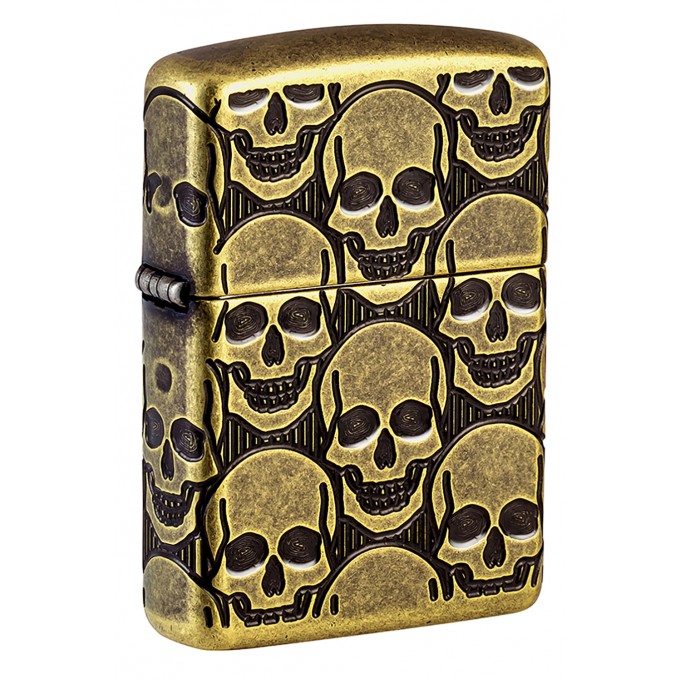 Зажигалка ZIPPO ARMOR® CACKLING CRANIUM 46302